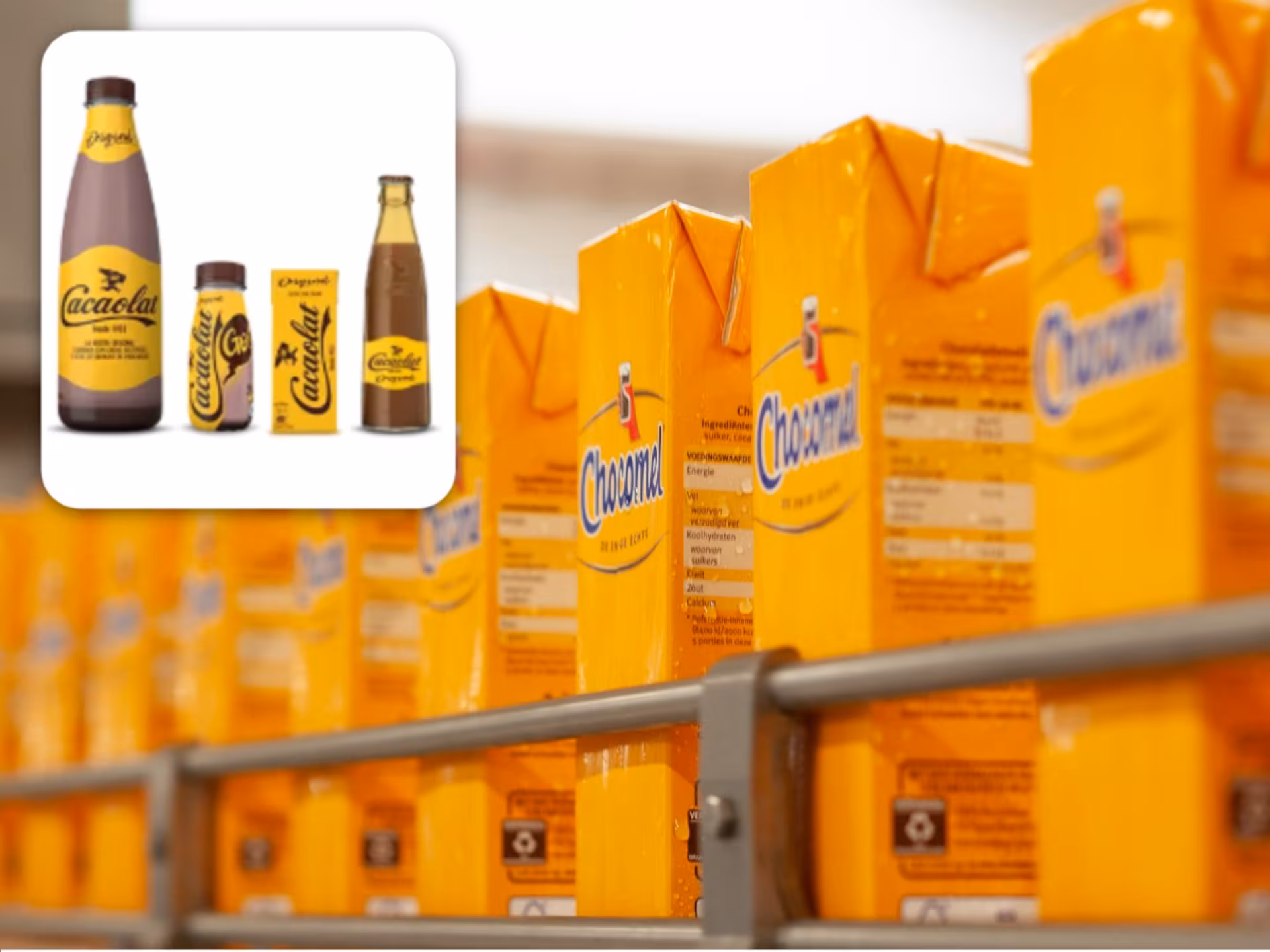 Frieslandcampina chocomel inzet concurrent cacaolat